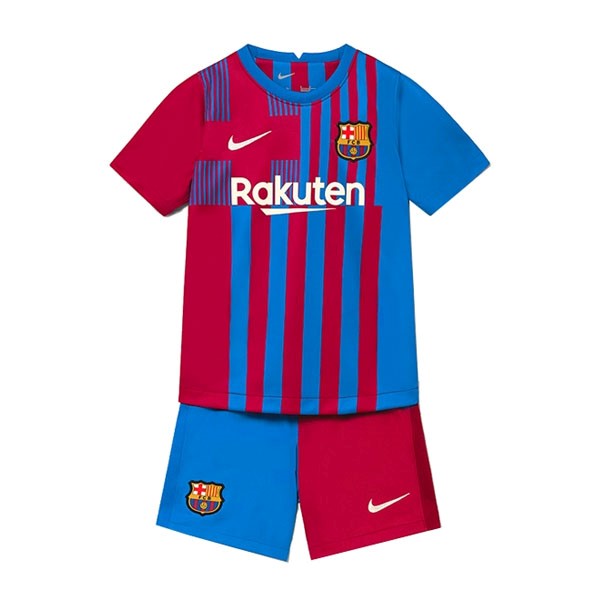 Heimtrikot Barcelona Kinder 2021-2022 Günstige Fußballtrikots